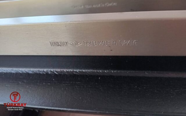 B Tipi 1 T89B Asansör Kılavuz Rayları